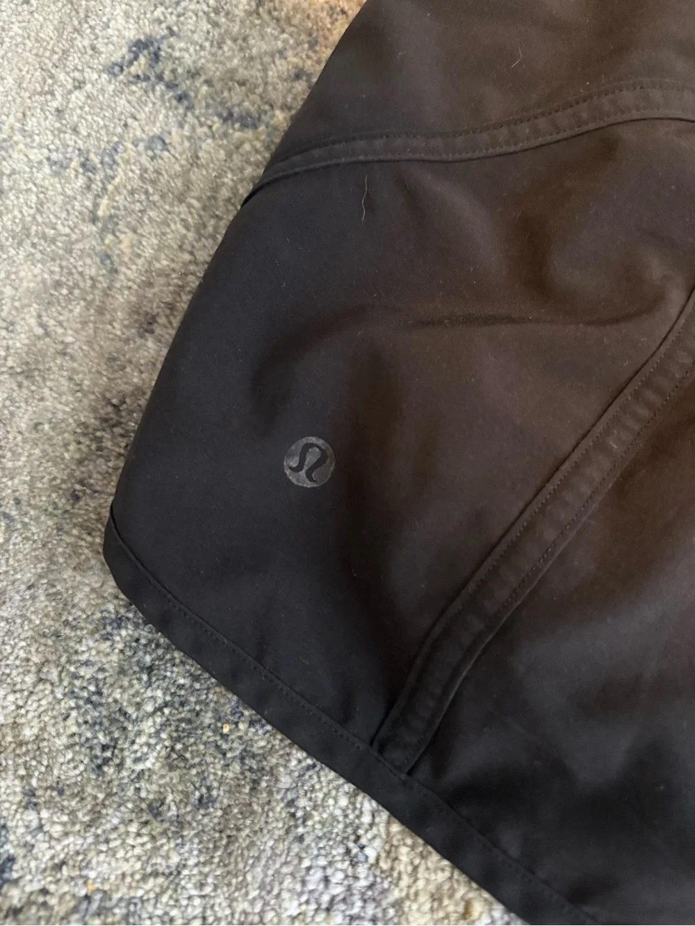 lululemon athletica Black Athletic Shorts (Pair)